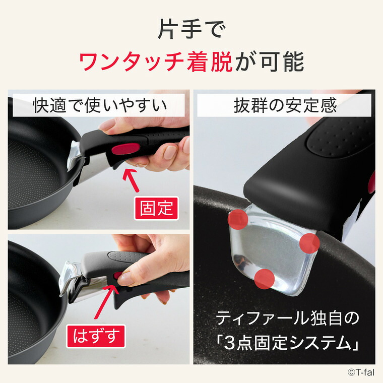 ティファール T-fal インジニオ・ネオ IHチャコールグレー ウォックパン 26cm L77277 単品 IH対応 ガス火対応