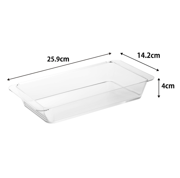 tower 電子レンジ対応連結できる洗いやすい下ごしらえ調理トレー タワー 深型 2個組 クリア 山崎実業 10337