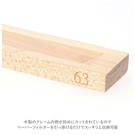 ロクサン マグネット コーヒーフィルター ホルダー フィルターホルダー WOOD