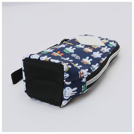 キャラクター 哺乳瓶ポーチ ミッフィー/水色