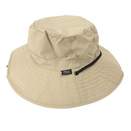 キウ KiU ウォーターリペレントUVハット WR UV HAT ハット 906.カーキ