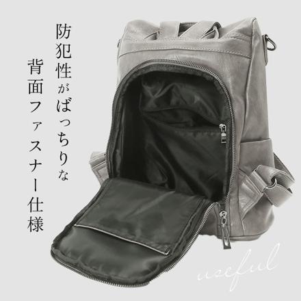 リュック 防犯対策 kbag1993 リュック グレー