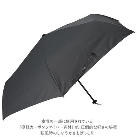 Water front NEW 極軽カーボン 折りたたみ傘 50cM 折りたたみ傘 ネイビー