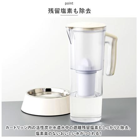 ペット用浄軟水器 まるっと軟水大容量 ペット用品 ホワイト