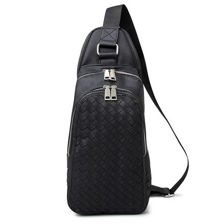 REGiSTA Intrecciato Body Bag BLACK-A