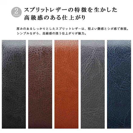 REGiSTA SPLIT LEATHER BILLFOLD WALLET 財布 BLACK