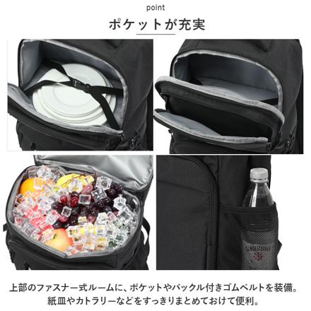 保冷保温リュック pMya293 保冷保温リュック グレー