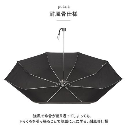 さかさかさ 折りたたみ傘 60cm ネイビー