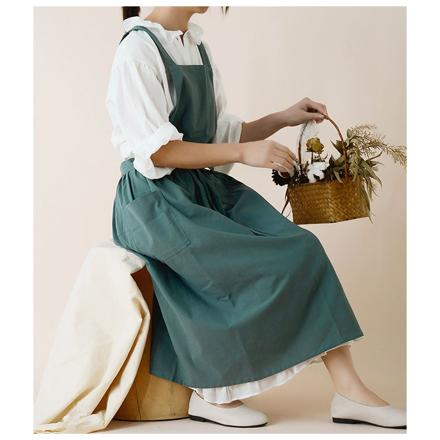 エプロン 撥水 wfsqk ブラック