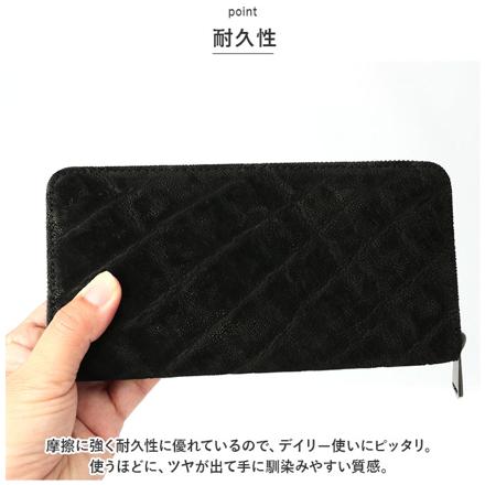 ZOO ZLW-101 象革 財布 ブラック