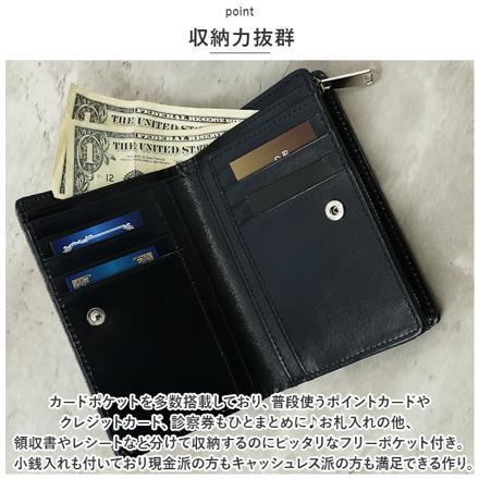 ZOO ZMW-020 象革 財布 財布 グレー