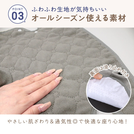 MILASIC ベビーカー チャイルドシート 防水シート ブラック TN-CSTP-BK