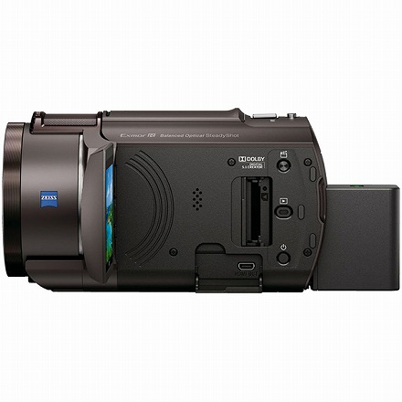 ソニー SONY 4Kビデオカメラ ハンディカム FDR-AX45A-TI ブロンズブラウン