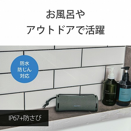 ソニー SONY Bluetooth ワイヤレス ポータブル スピーカー ULT POWER SOUND SRS-ULT10 DC オレンジ