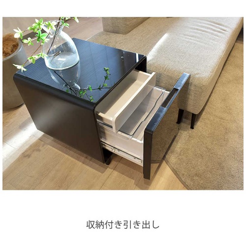 LOOZER ロイヤル STB30 SMART TABLE スマートテーブル 冷蔵庫機能付き APRICOT SAPPHIRE アプリコットサファイア インテリア家電 おしゃれ
