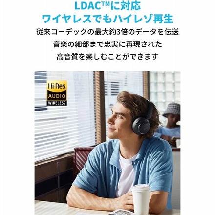 Anker アンカー ワイヤレスヘッドホン Soundcore Space Q45 ホワイト Bluetooth 5.3 ノイズキャンセリング ハイレゾ再生 LDAC 最大65時間再生 マルチポイント対応 A3040021 WH