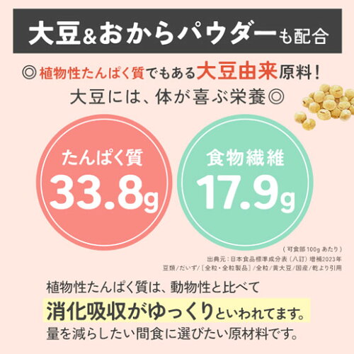 大麦粉使用の豆乳おからクッキー 500g