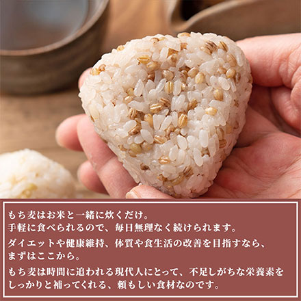 雑穀米本舗 国産 もち麦 900g ( 450g×2袋 )