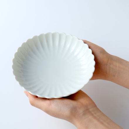 たち吉　白菊　銘々皿〈5枚〉　2140081　白