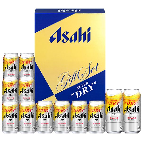 【母の日 父の日 プレゼント】ビールギフト アサヒ SJ-3N スーパードライ 生ジョッキ缶セット『GIFT』 詰め合わせ