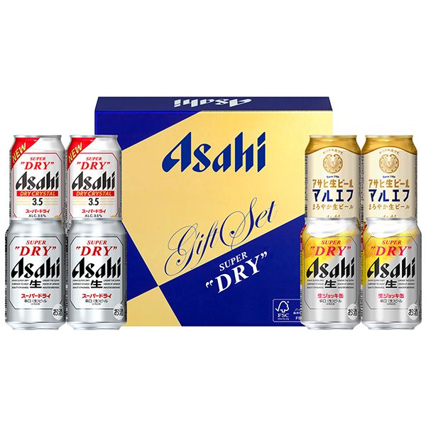 【母の日 父の日 プレゼント】ビールギフト アサヒ AVQ-2 アサヒビール 4種8缶セット『GFT』詰め合わせ