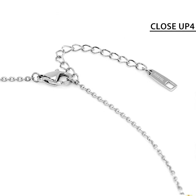 ライオンハート ネックレス レディース ブランド LION HEART サージカルステンレス316L 04N159S シルバー アクセサリー