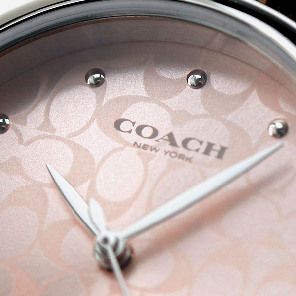 コーチ COACH 時計 レディース 腕時計 14503399 クラシック シグネチャー 28mm ピンク ブラウン ブランド おしゃれ 防水 軽い 華奢 かわいい プレゼント 女性 実用的