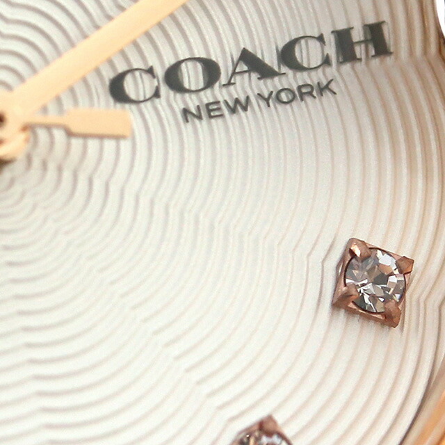 コーチ ARDEN クオーツ 腕時計 レディース COACH 14503820 アナログ ホワイト ピンクゴールド 白 ブランド おしゃれ 防水 軽い 華奢 かわいい プレゼント 女性 実用的