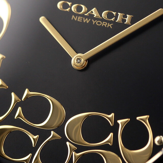 コーチ ペリー クオーツ 腕時計 レディース COACH 14503826 アナログ オールブラック 黒 ブランド おしゃれ 防水 軽い 華奢 かわいい プレゼント 女性 実用的