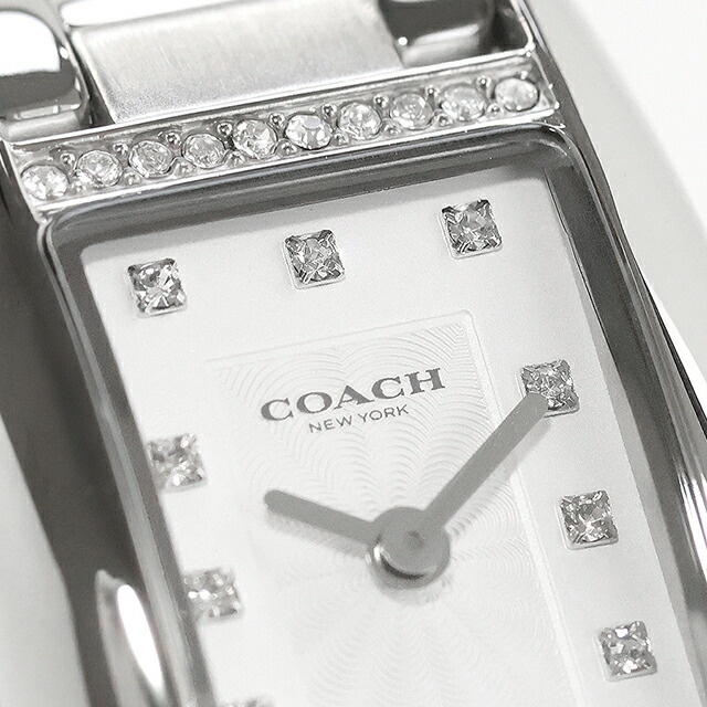コーチ リース クォーツ 電池式 腕時計 ブランド レディース COACH 14504587 アナログ ホワイト 白 おしゃれ 防水 軽い 華奢 かわいい プレゼント 女性 実用的