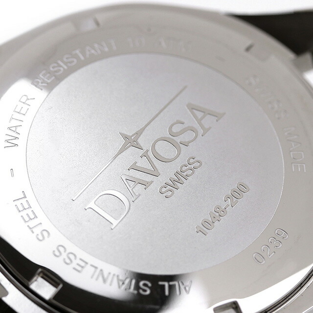 ダボサ テルノス シックスティズ バーガンディ 自動巻き 腕時計 メンズ DAVOSA 161.525.65 アナログ ブラック ブラウン 黒 スイス製 ブランド おしゃれ 防水 プレゼント 男性 実用的