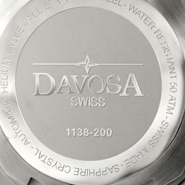 ダボサ テルノス プロフェッショナル ネビュラス スモークブラック 自動巻き 腕時計 メンズ オープンハート DAVOSA 161.535.50 アナログ ブラック 黒 スイス製 ブランド おしゃれ 防水 プレゼント 男性 実用的