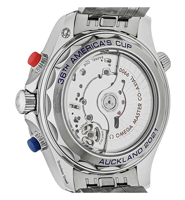 オメガ シーマスター ダイバー 44mm 自動巻き 腕時計 メンズ クロノグラフ 替えベルト OMEGA 210.30.44.51.03.002 アナログ ブルー スイス製 高級 ブランド おしゃれ 防水 文字盤 大きい プレゼント 男性 実用的