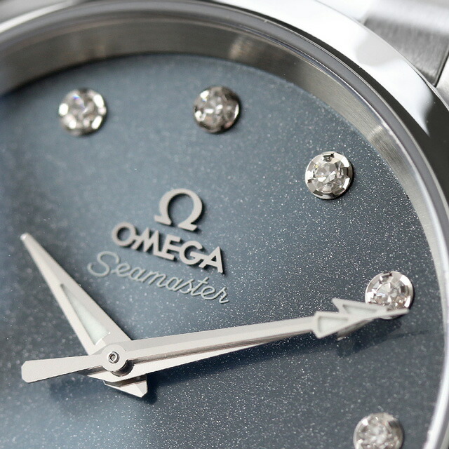 オメガ シーマスター アクアテラ 150M 38mm 自動巻き 腕時計 レディース ダイヤモンド OMEGA 220.10.38.20.53.001 アナログ ブルー スイス製 高級 ブランド おしゃれ 防水 プレゼント 女性 実用的