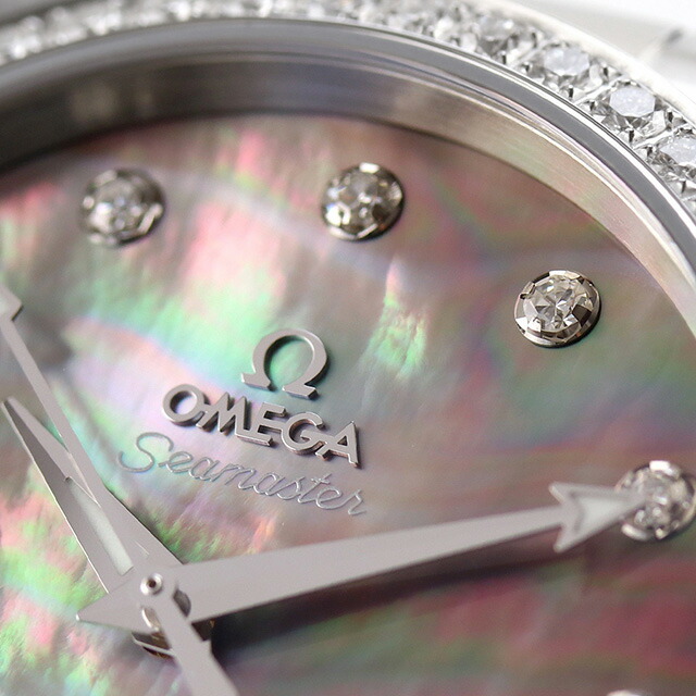 オメガ シーマスター アクアテラ 150M 38mm 自動巻き 腕時計 レディース ダイヤモンド OMEGA 220.15.38.20.57.001 アナログ グレーシェル スイス製 高級 ブランド おしゃれ 防水 プレゼント 女性 実用的