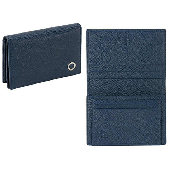 ブルガリ 名刺入れ メンズ BVLGARI 280299 DSAP ネイビー ブランド 高級 おしゃれ プレゼント 実用的