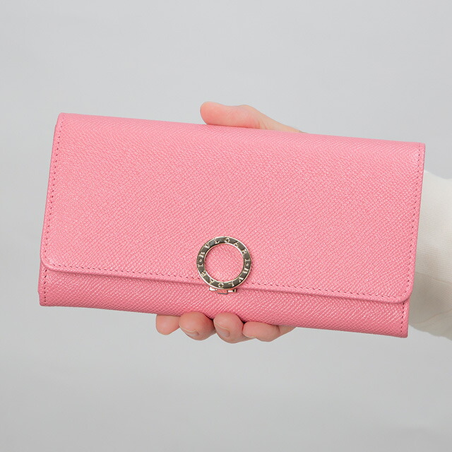 ブルガリ 長財布 レディース BVLGARI 287272 PK ME ピンク ウォレット ブランド 高級 おしゃれ プレゼント 実用的