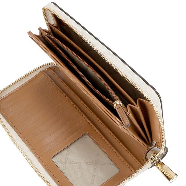 マイケルコース 長財布 メンズ レディース ブランド MICHAEL KORS 32F1GJ6E7B バニラホワイト