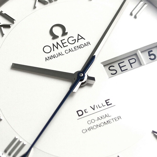 オメガ デビル アニュアルカレンダー 41MM 431.13.41.22.02.001 OMEGA 腕時計 新品 時計 高級 ブランド おしゃれ 防水 プレゼント 男性 実用的