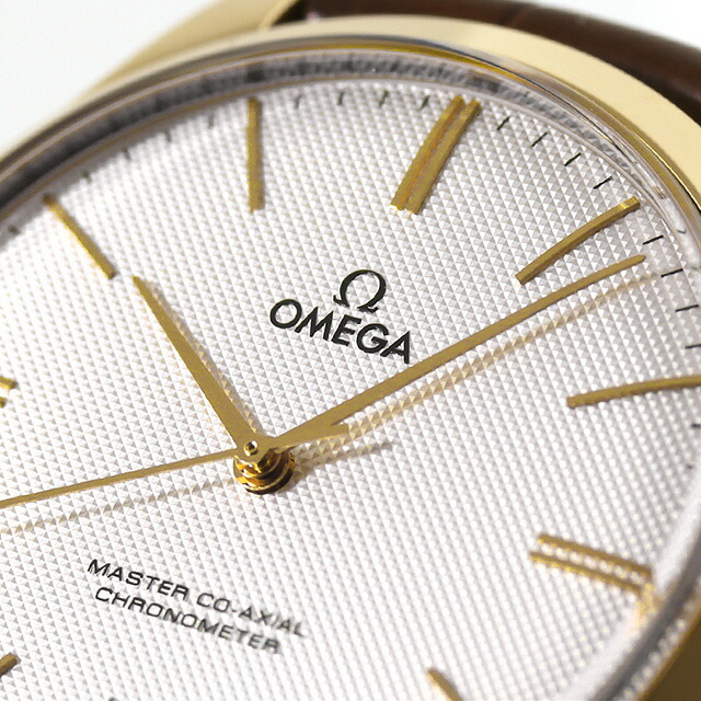 オメガ デ・ヴィル トレゾア 40mm 手巻き 腕時計 メンズ OMEGA 432.53.40.21.02.001 アナログ シルバー ブラウン スイス製 高級 ブランド おしゃれ 防水 プレゼント 男性 実用的