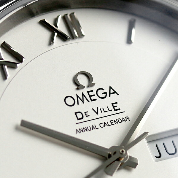 オメガ デビル アワービジョン コーアクシャル アニュアル カレンダー 41mm 自動巻き メンズ 腕時計 433.10.41.22.02.001 OMEGA 新品 高級 ブランド おしゃれ 防水 プレゼント 男性 実用的