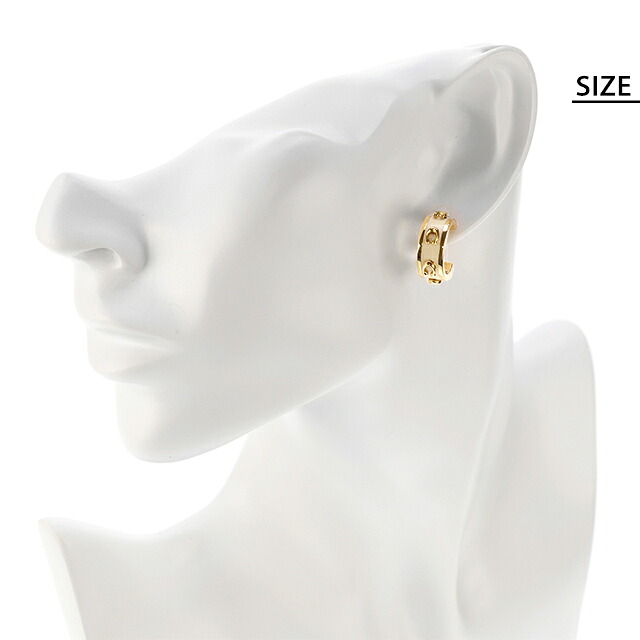 コーチ ピアス レディース COACH スタッド 両耳用 448375 GLD 100 ホワイト ゴールド アクセサリー ジュエリー ブランド 高級 おしゃれ プレゼント 女性 実用的 かわいい