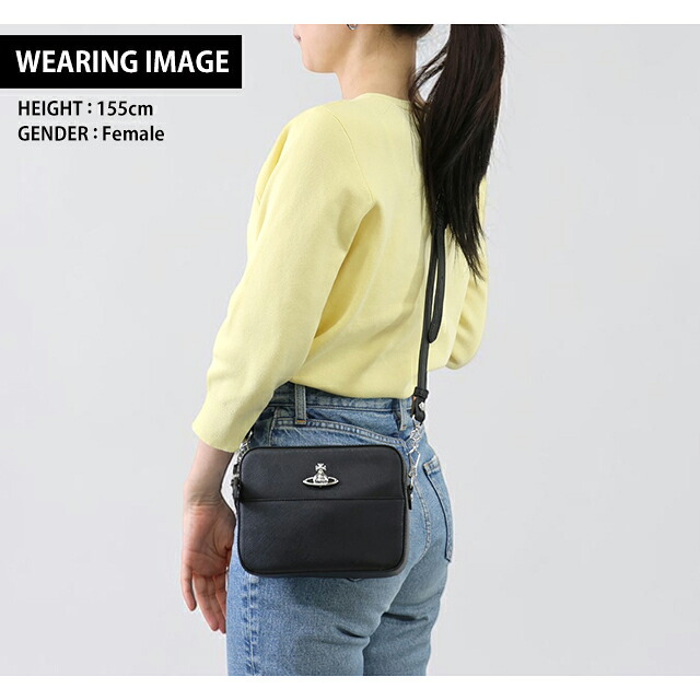 ヴィヴィアン ウエストウッド ショルダーバッグ レディース ブランド Vivienne Westwood 48020008U L008V N401 ブラック ビビアン 斜めがけ 高級 おしゃれ プレゼント 女性 実用的 かわいい