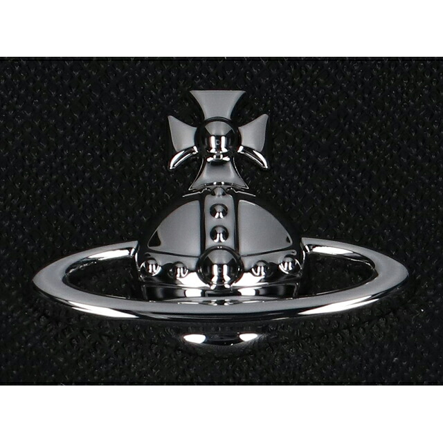 ヴィヴィアン ウエストウッド ハンドバッグ レディース ブランド Vivienne Westwood がま口 2WAY 4B010007W BLACK ビビアン 軽量 小さめ 手提げ 高級 おしゃれ プレゼント 女性 実用的 かわいい