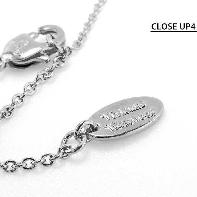 ヴィヴィアン ウエストウッド ネックレス ペンダント レディース Vivienne Westwood Reina 63020095 02P720 シルバー シャンパン アクセサリー ビビアン ジュエリー ブランド 高級 おしゃれ プレゼント 女性 実用的 かわいい