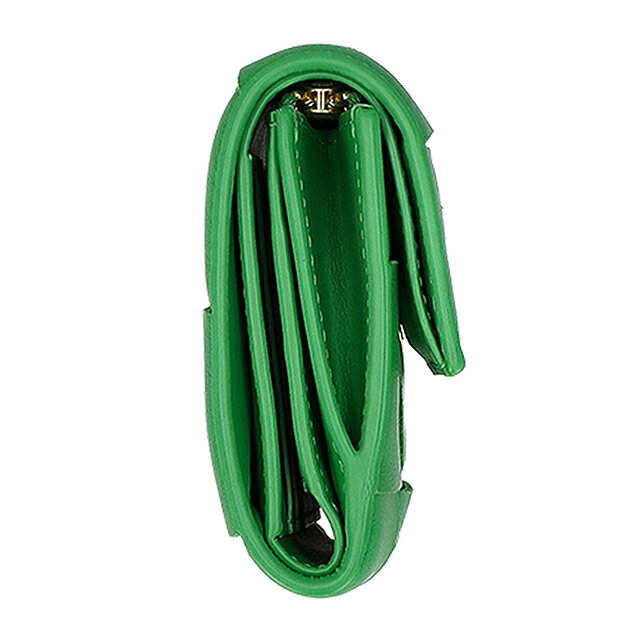 ボッテガ・ヴェネタ 三つ折り財布 三折財布 レディース ブランド BOTTEGA VENETA レザー Italy 651372-V3UO1 3722 グリーン