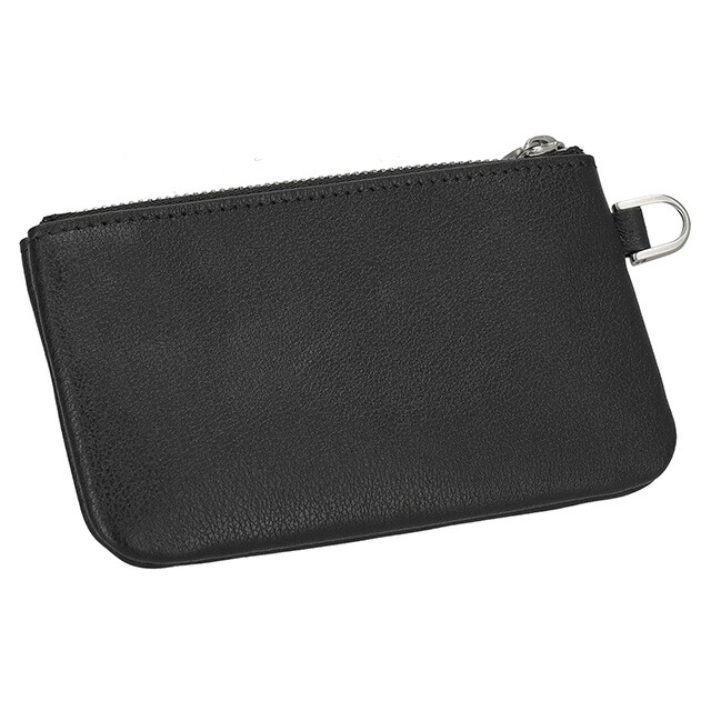 フェラガモ ポーチ メンズ レディース Ferragamo 661466CALF NE AG 776 211 グレー／ブラック 持ち歩き 小さい 小物入れ ブランド 高級 おしゃれ プレゼント 男性 実用的 かっこいい