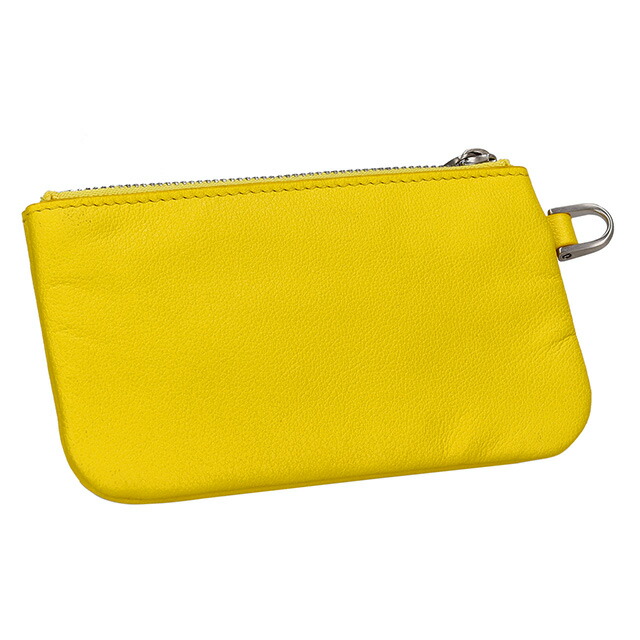 フェラガモ ポーチ メンズ レディース Ferragamo 661466CALF YE NE 776 210 ブラック／イエロー 持ち歩き 小さい 小物入れ ブランド 高級 おしゃれ プレゼント 男性 実用的 かっこいい