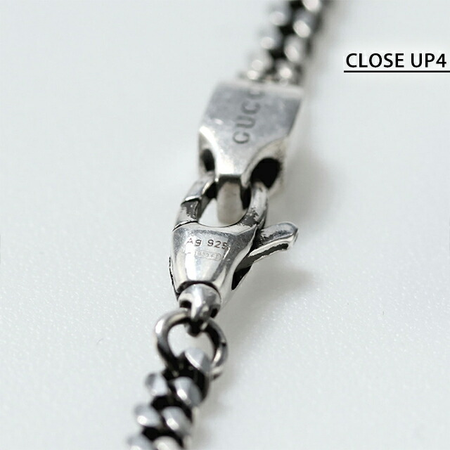 グッチ ブレスレット メンズ ブランド GUCCI インターロッキングG チェーン シルバー925 678657 J8410 8191 シルバー アクセサリー