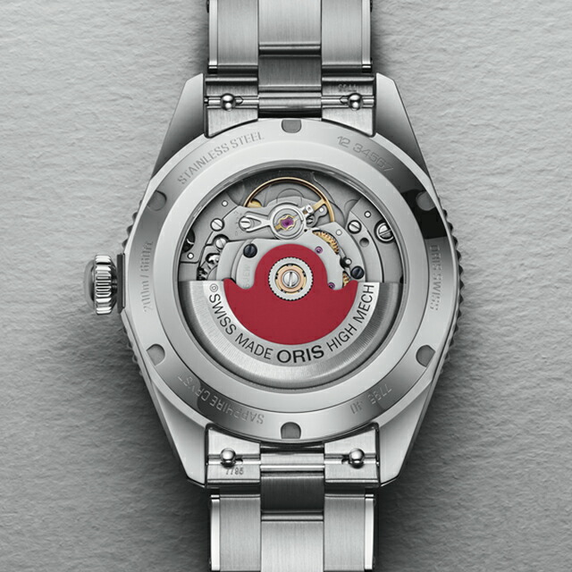 オリス ダイバーズ デイト 39mm 自動巻き 腕時計 メンズ 替えベルト ORIS 01 733 7795 4055-Set アナログ ブルー スイス製 高級 ブランド おしゃれ 防水 プレゼント 男性 実用的